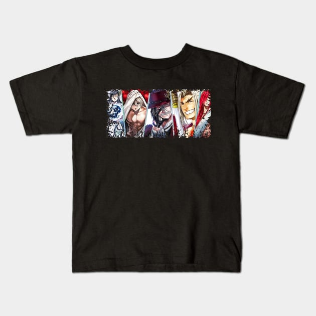 manga and anime aesthetic Kids T-Shirt by Sparkledoom